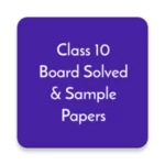 Logo of Class 10 CBSE Papers android Application 