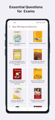 Class 10 CBSE Papers android App screenshot 1